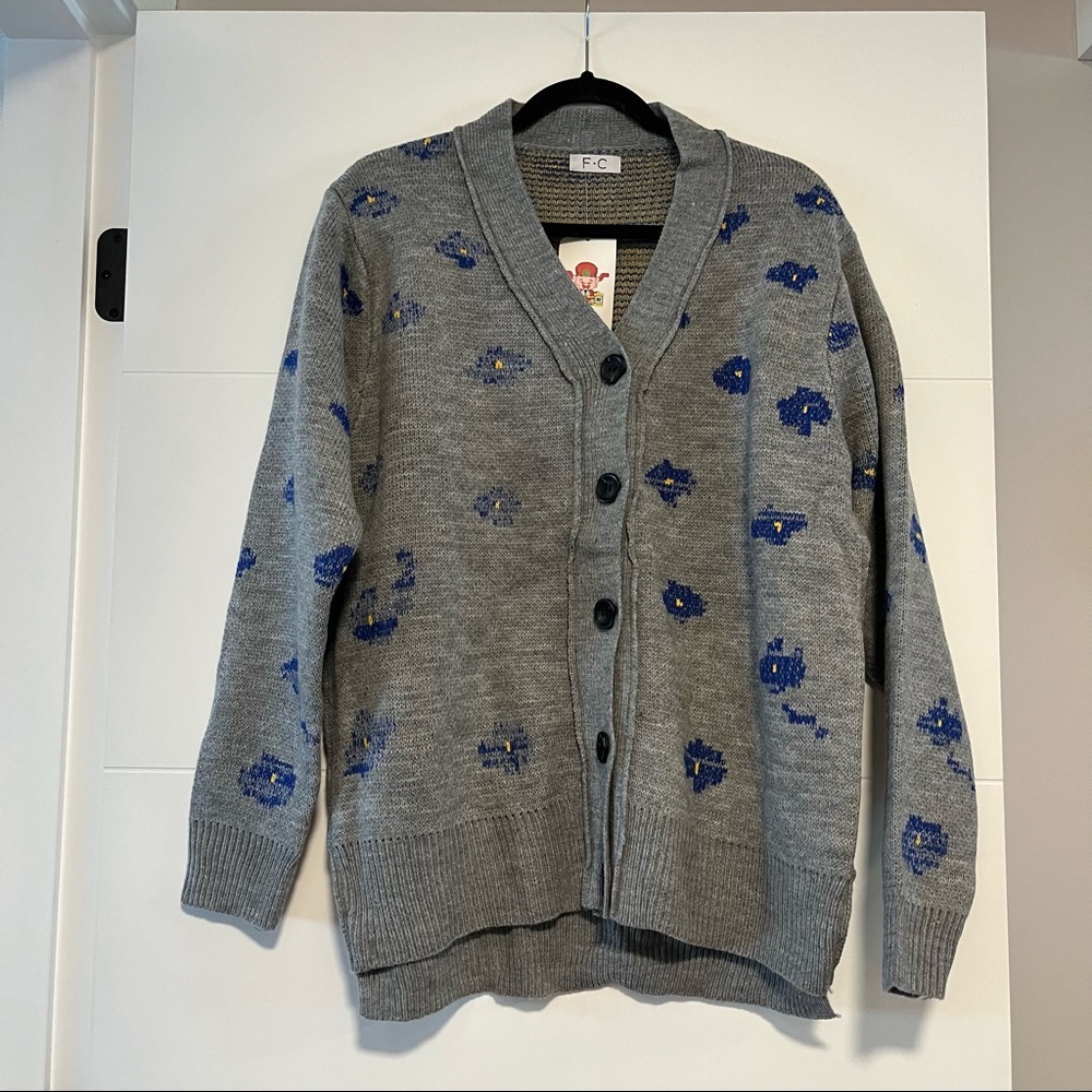 F•C | NWT Grandpa Sweater Cardigan